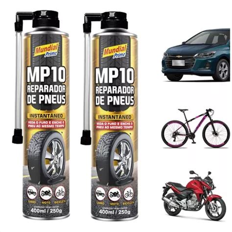 Kit Spray Reparador Instant Neo De Furo Pneu P Carro Moto Mercadolivre