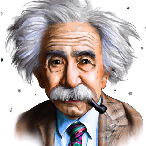 Albert Einstein Graphic Drawing Creative Fabrica