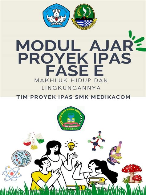 Modul Ajar Projek Ipas Makhluk Hidup Dan Lingkungannya Ppt Background