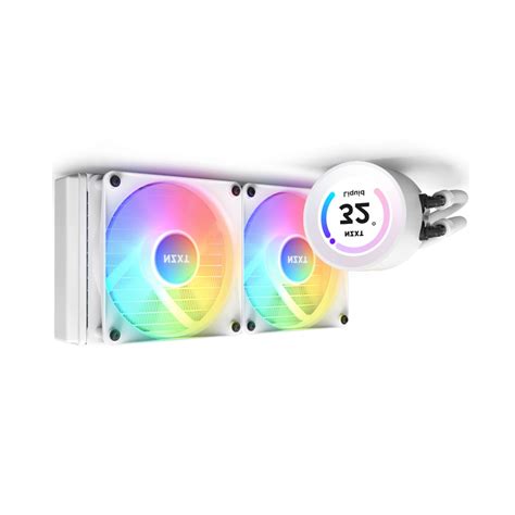 NZXT KRAKEN ELITE 240 RGB 240MM 2 FANS AIO COOLER WHITE PC Worth