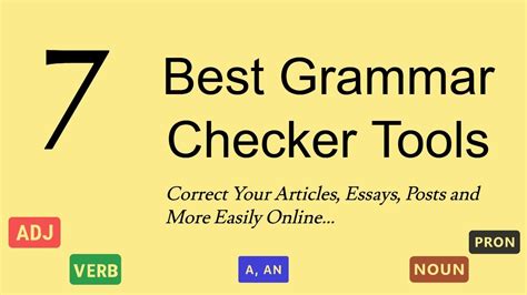 7 Best Free Grammar Checker Tools To Correct English Writing Errors