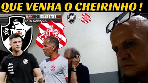 REAÇÕES DO DÉ O ARANHA NA VITÓRIA DO VASCO SOBRE O BANGU TIRA O