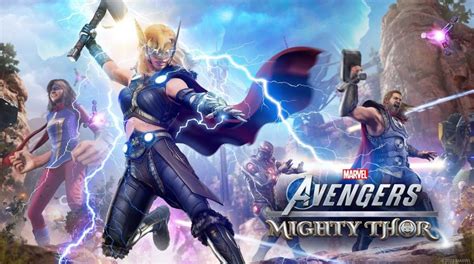 Marvels Avengers Veja O Primeiro Gameplay Da Poderosa Thor