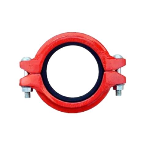 ASTM A536 65 45 12 FM UL Ductile Iron Grooved Pipe Fittings Flange