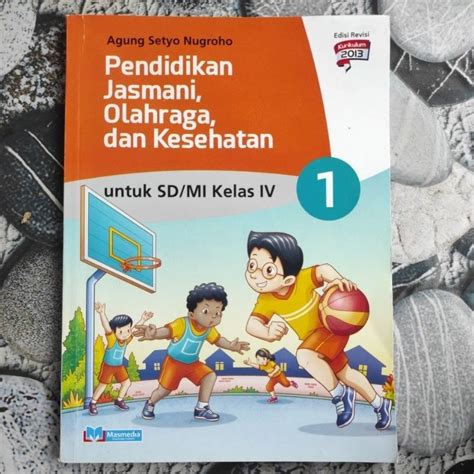 Jual Buku Pendidikan Jasmani Olahraga Dan Kesehatan SD MI Kelas 4 IV