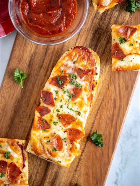 Easy Air Fryer French Bread Pizza Recipe A Mind Full Mom