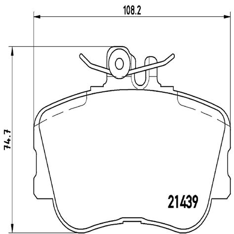 Mercedes Benz Disc Brake Pad And Rotor Kit Front Mm Low Met