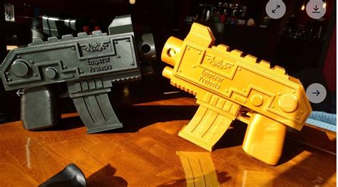 Warhammer Bolt Gun by miniatures and props | Download free STL model ...