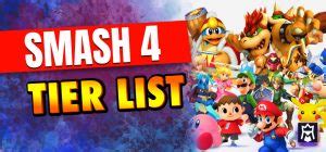 Smash 4 Tier List (January 2025) - Best Characters SSB4 Ranked