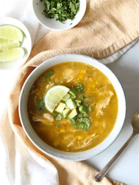 Mexican Green Chili Chicken Soup Simply Made Eats