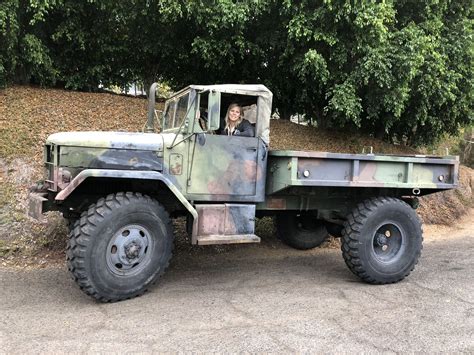M35A2 Bobbed Deuce and a half 4x4 Military Truck off road | Army truck