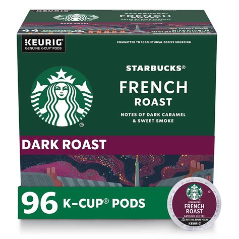 Amazon Starbucks K Cup Coffee Pods Dark Roast Coffee French