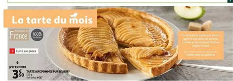 Promo Tarte Aux Pommes Pur Beurre Chez Auchan Icatalogue Fr