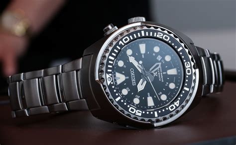 Seiko Prospex Kinetic Gmt Divers 200m Watch Hands On Ablogtowatch