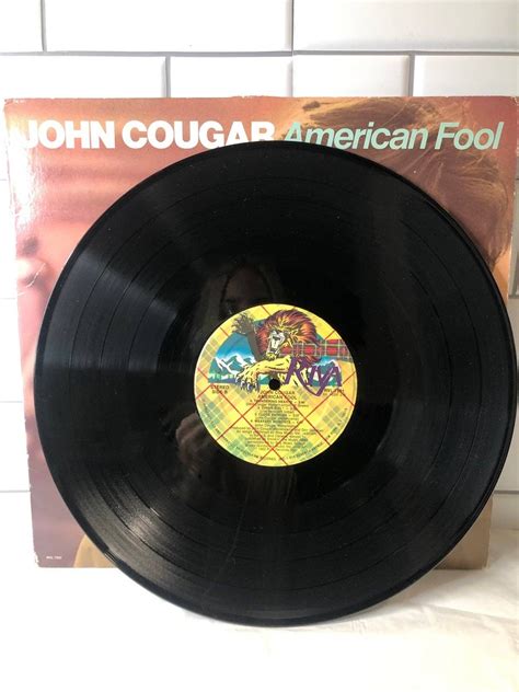 John Cougar American Fool Vinyl LP Riva Records Etsy