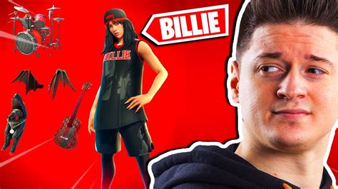 Provo La Nuova Skin Di Billie Eilish Rossa Su Fortnite Youtube