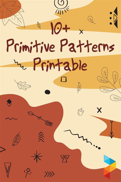 Primitive Patterns 10 Free Pdf Printables Artofit