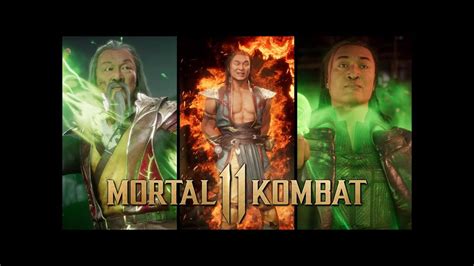 Shang Tsungs 3 Best Variations And Gear Showcase Mortal Kombat 11 Online Gameplay Youtube