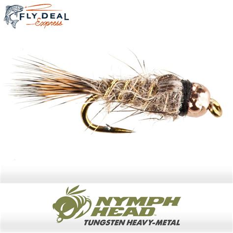 Nymph Head Hares Ear Natural Fly Deal Flies