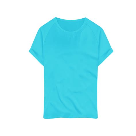 Transparent Cyan T Shirt 21103696 Png