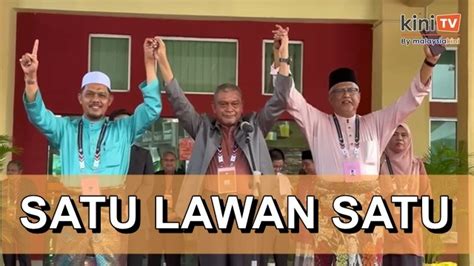 9 30 Am Penyokong PH Dan PN Bergambar Bersama Di DUN Alor Mengkudu