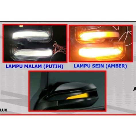 Jual Lampu Sen Spion Innova Reborn All Fortuner Hilux Revo Sen Runing