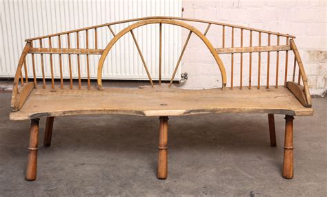 English Country Bench Of Exceptional Design For Sale At 1stdibs