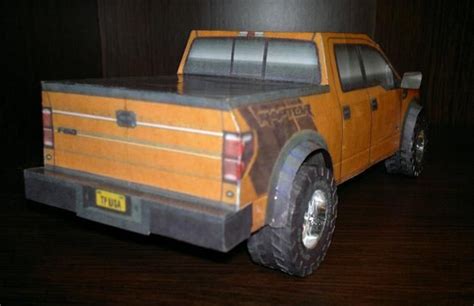 Ford Raptor Paper Models Ford Raptor Model Kit