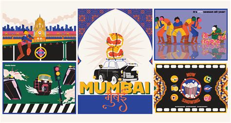 MUMBAI- An illustration series :: Behance