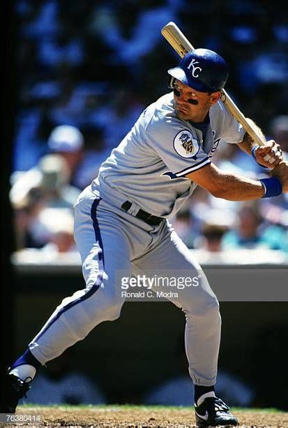 George Brett Of The Kansas City Royals Batting Against The New York