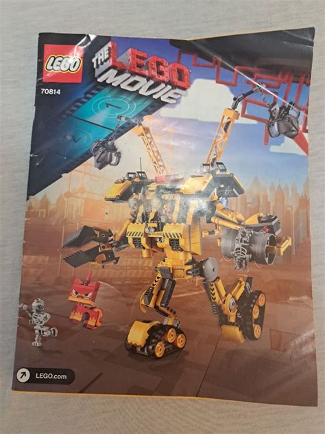 Lego Movie Emmets Construct O Mech 70814 Complete Build Ebay