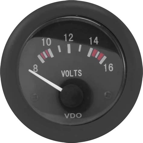 Vdo Jauge De Tension V Vdo Batterie Voltm Tre Unit Voltm Tre