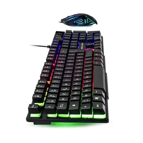 Kit gaming tastatura + mouse Empire Gaming, MK800, RGB, Negru - eMAG.ro