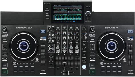 Denon DJ SC Live 4 Standalone DJ Controller Reviews Sweetwater