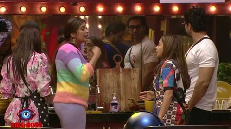 Bigg Boss 16 Tina Datta And Nimrit Kaur Ahluwalia Fights For Kitchen