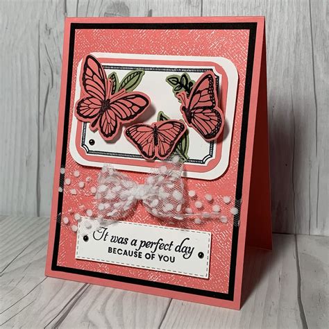 Floating Fluttering Stamp Set From Stampin Up Stamping Up Cards