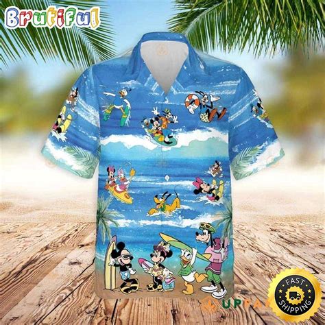 Mickey Mouse Hawaiian Shirt Disney Summer Mickey And Minnie Mouse Best Hawaiian Shirts