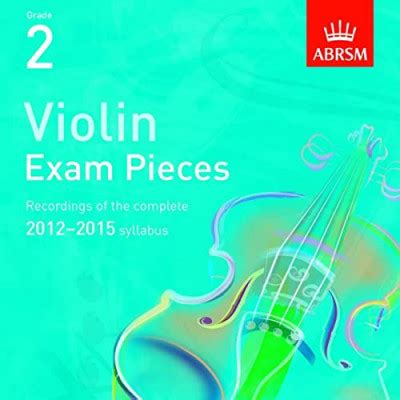 ABRSM Violin Exam Pieces Grade 2 2012 2015 Score