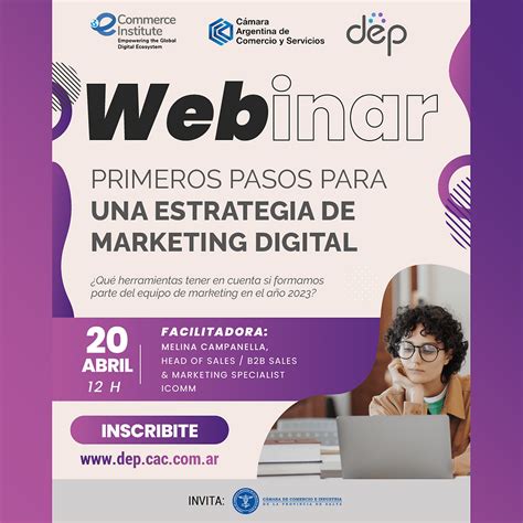 Webinar Gratuito Primeros Pasos Para Una Estrategia De Marketing Digital