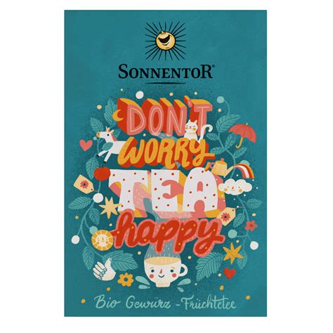 Bio Don T Worry TEA Happy Tee Von Sonnentor Bei Greenist De