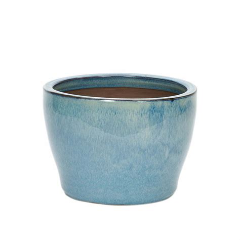 Cascade Glazed Low Planter Garden Pots And Planters Apta