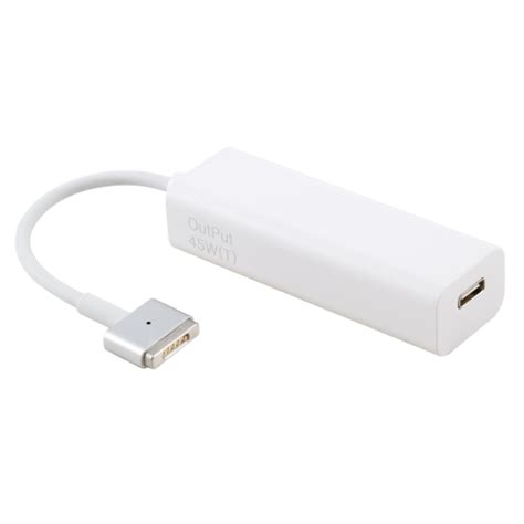 Anywatt 45w Usb C Type C Female To 5 Pin Magsafe 2 Male T Head Series