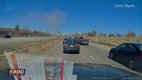 Caught On Camera Dashcam Footage Shows Multi Vehicle Crash I 25