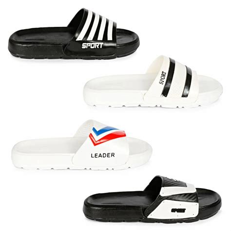 Color Black Gender Men Gents Flip Flop Slippers Eva 6X9 SLIDER At Rs