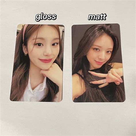 Photocard Printing Service Kpop Astro Ive Bts Blackpink Zone Kepler