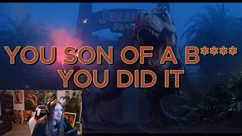 Jurassic Park Survival Announcement Trailer Reaction YouTube