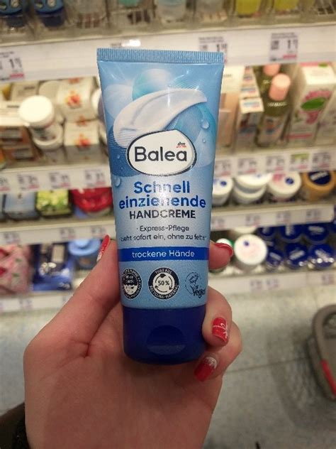 Balea Schnell Einziehende Handcreme Inci Beauty