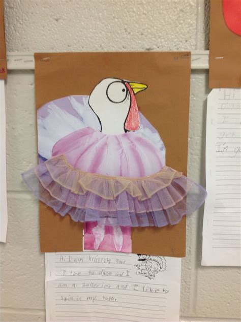 Tom The Turkey Disguise Ballerina Turkey Disguise Project Turkey Disguise Turkey Project