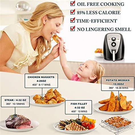 Secura Air Fryer Xl 53 Quart 1700 Watt Electric Hot Air Top Price