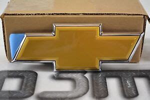 Chevrolet Tahoe Suburban Gold Bow Tie Rear Liftgate Emblem Oem New